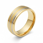 Matt and Polished Grooves